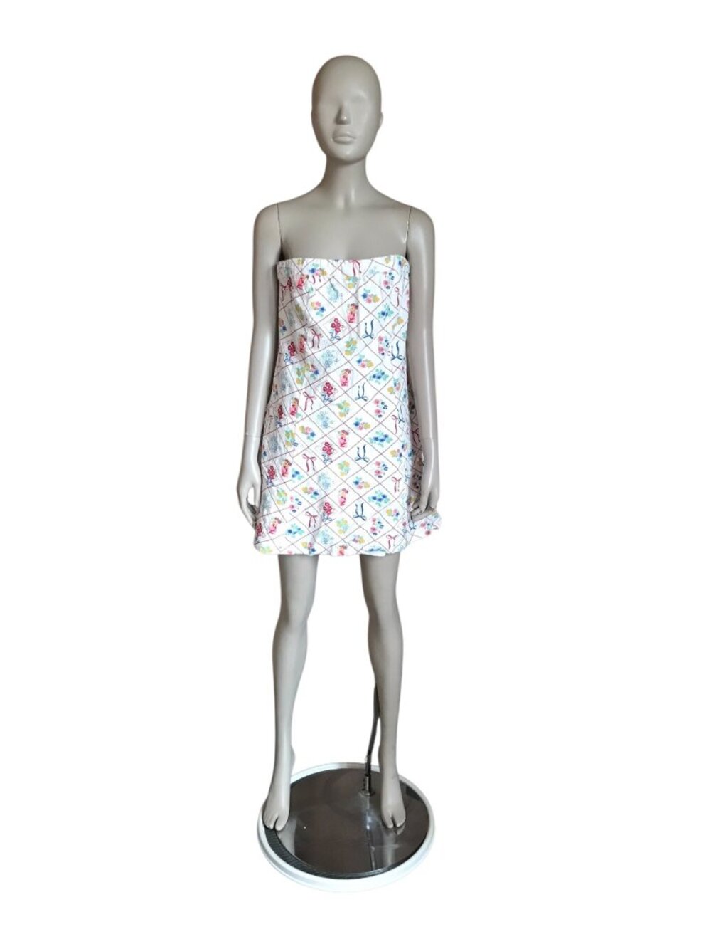 Jessica Simpson Strapless Summer Garden Dress